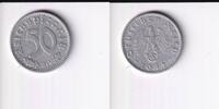 Deutsches Reich, Drittes Reich, 50 Reichspfennig mit Hakenkreuz, -
