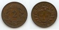 Schweiz 2 Rappen -