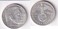 Deutsches Reich, Drittes Reich, 2 Reichsmark Paul von Hindenburg, -