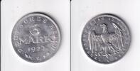 Weimarer Republik, 3 Mark mit Umschrift Verfassungstag, -
