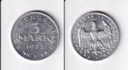 Weimarer Republik, 3 Mark mit Umschrift Verfassungstag, -