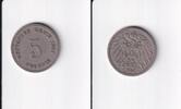 Deutsches Reich, Kaiserreich, 5 Pfennig großer Adler, -
