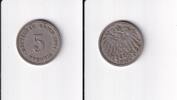 Deutsches Reich, Kaiserreich, 5 Pfennig großer Adler, -