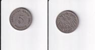 Deutsches Reich, Kaiserreich, 5 Pfennig großer Adler, -