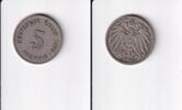 Deutsches Reich, Kaiserreich, 5 Pfennig großer Adler, -