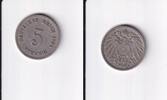 Deutsches Reich, Kaiserreich, 5 Pfennig großer Adler, -