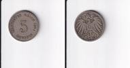 Deutsches Reich, Kaiserreich, 5 Pfennig großer Adler, -