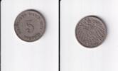 Deutsches Reich, Kaiserreich, 5 Pfennig großer Adler, -