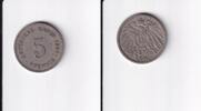 Deutsches Reich, Kaiserreich, 5 Pfennig großer Adler, -