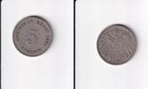 Deutsches Reich, Kaiserreich, 5 Pfennig großer Adler, -