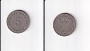 Deutsches Reich, Kaiserreich, 5 Pfennig großer Adler, -
