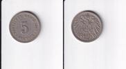 Deutsches Reich, Kaiserreich, 5 Pfennig großer Adler, -