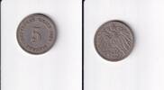 Deutsches Reich, Kaiserreich, 5 Pfennig großer Adler, -