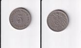 Deutsches Reich, Kaiserreich, 5 Pfennig großer Adler, -