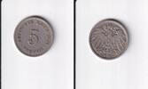 Deutsches Reich, Kaiserreich, 5 Pfennig großer Adler, -