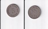 Deutsches Reich, Kaiserreich, 5 Pfennig großer Adler, -