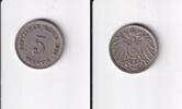 Deutsches Reich, Kaiserreich, 5 Pfennig großer Adler, -