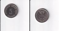 Deutsches Reich, Kaiserreich, 5 Pfennig großer Adler, -