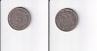 Deutsches Reich, Kaiserreich, 5 Pfennig großer Adler, -