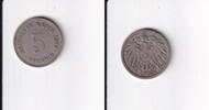 Deutsches Reich, Kaiserreich, 5 Pfennig großer Adler, -
