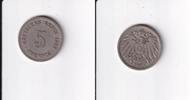 Deutsches Reich, Kaiserreich, 5 Pfennig großer Adler, -