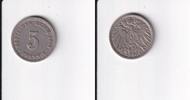 Deutsches Reich, Kaiserreich, 5 Pfennig großer Adler, -