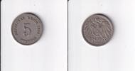 Deutsches Reich, Kaiserreich, 5 Pfennig großer Adler, -