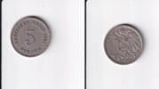 Deutsches Reich, Kaiserreich, 5 Pfennig großer Adler, -