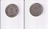 Deutsches Reich, Kaiserreich, 5 Pfennig großer Adler, -