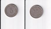 Deutsches Reich, Kaiserreich, 5 Pfennig großer Adler, -