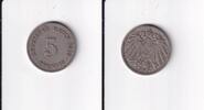 Deutsches Reich, Kaiserreich, 5 Pfennig großer Adler, -