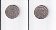 Deutsches Reich, Kaiserreich, 5 Pfennig großer Adler, -