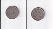 Deutsches Reich, Kaiserreich, 5 Pfennig großer Adler, -