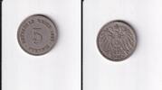 Deutsches Reich, Kaiserreich, 5 Pfennig großer Adler, -