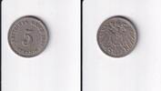 Deutsches Reich, Kaiserreich, 5 Pfennig großer Adler, -