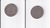 Deutsches Reich, Kaiserreich, 5 Pfennig großer Adler, -