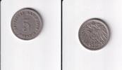 Deutsches Reich, Kaiserreich, 5 Pfennig großer Adler, -