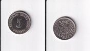 Deutsches Reich, Kaiserreich, 5 Pfennig großer Adler, -
