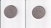 Deutsches Reich, Kaiserreich, 5 Pfennig großer Adler, -