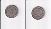 Deutsches Reich, Kaiserreich, 5 Pfennig großer Adler, -