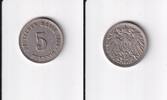 Deutsches Reich, Kaiserreich, 5 Pfennig großer Adler, -