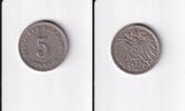 Deutsches Reich, Kaiserreich, 5 Pfennig großer Adler, Kupfer/Nickel, -