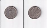 Deutsches Reich, Kaiserreich, 5 Pfennig großer Adler, -