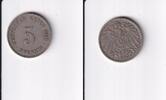 Deutsches Reich, Kaiserreich, 5 Pfennig großer Adler, -