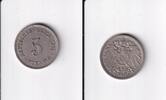 Deutsches Reich, Kaiserreich, 5 Pfennig großer Adler, -