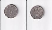 Deutsches Reich, Kaiserreich, 5 Pfennig großer Adler, -