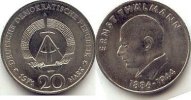 Deutschland, DDR 20 Mark Ernst Thälmann