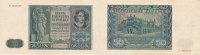 Generalgouvernement Polen 50 Zlotych 1.8. Ro.582 -