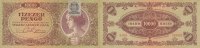 Ungarn 10ooo Pengö 15.Juli 1945 P.119 gebraucht III+ 3,99 EUR Differenzbesteuert nach §25a UStG zzgl. 2,00 EUR Versand