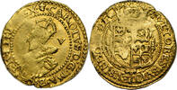 crown Charles I, gold mintmark plumes, c. 1630-1
